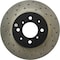 Centric Parts Sport Cross Drilled Brake Rotor, 128.40021R 128.40021R - alternate 1